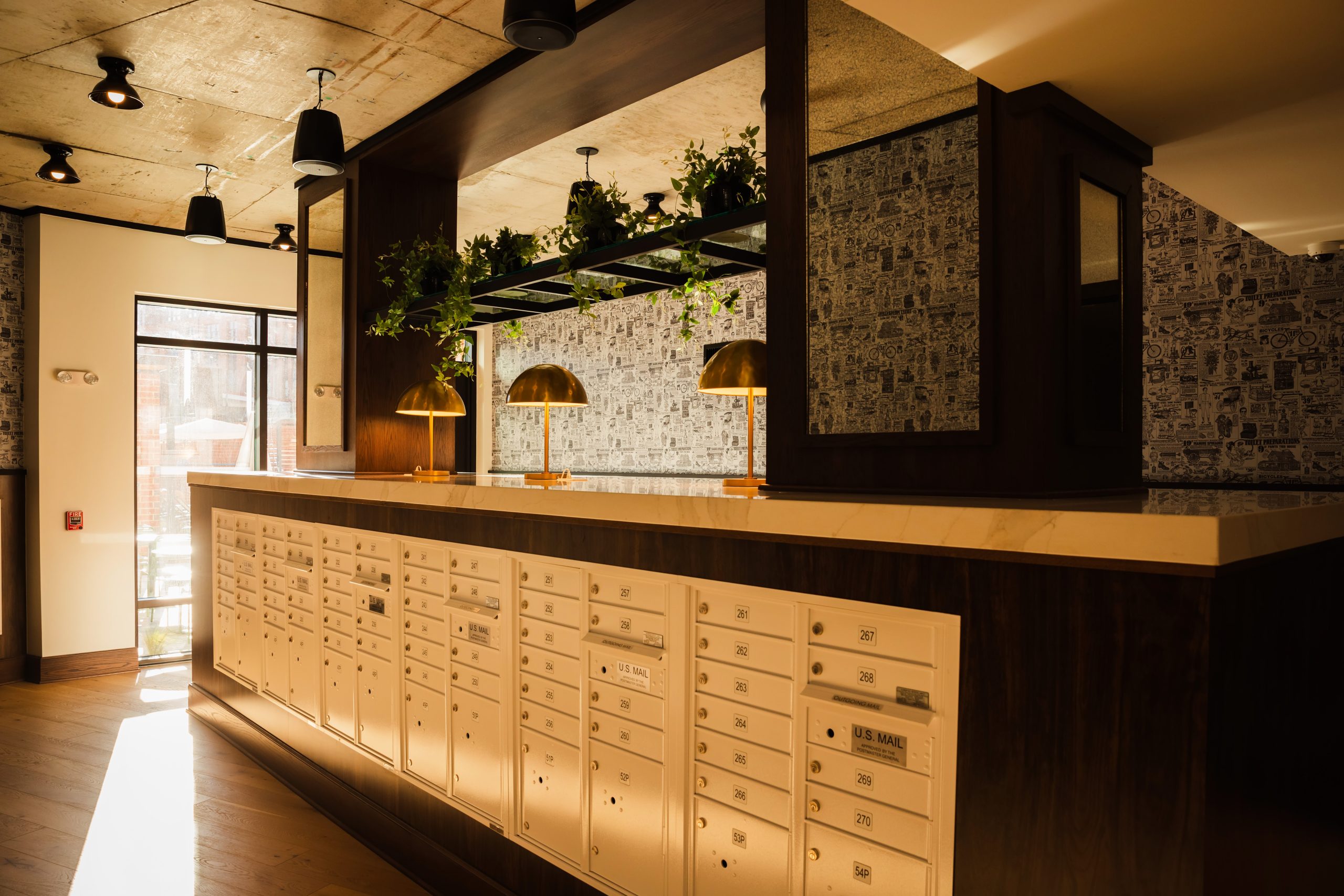 Mail room